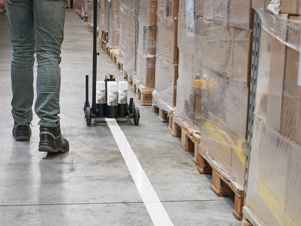 Køb markeringsvogn EasyTrack fra Duraline hos JustMore